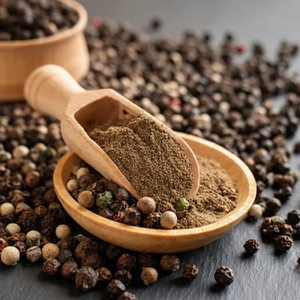 Poudre d'extrait de poivre noir biologique frais de qualité alimentaire, pure et naturelle, saveur enrichie, fabriquée en Inde, prix bas - Product Image 1