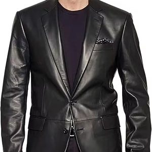 Wholesale Custom Genuine <b>Leather</b> Embossed Letterman Varsity <b>Jacket</b> Men's Winter Coat Bomber <b>Jacket</b> - Product Image 4