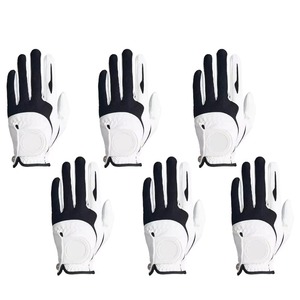 Men's High Quality Premium Genuine Leather Breathable Moisture Wicking Golf Glove Stable Grip <b>Net</b> <b>Fabric</b> Wholesale for Sports - Product Image 1