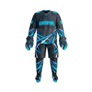 ชุดเสื้อผ้ากีฬาฮอกกี้น้ำแข็งที่ใส่สบาย น้ำหนักเบา ขายดี ราคาพิเศษ - Product Image 3