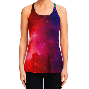 New Arrival Custom Made Women's Sublimation Tank <b>Top</b> Singlets Women's Summer Wear Sleeveless Casual Slim Knit Ribbed Tank <b>Tops</b> - Product Image 1