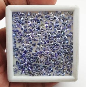 Pierre précieuse naturelle de Tanzanite de qualité supérieure, taille poire, facettée, 3x5mm, calibrée, bleue, pour la fabrication de bijoux, vente en gros - Product Image 6