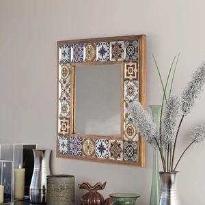 Reliable Supply Wooden Wall <b>Mirror</b> High Precision Wooden Wall <b>Mirror</b> for International Decor Markets Wholesale <b>Hanging</b> Platter - Product Image 2