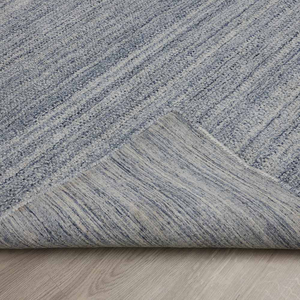 Alfombra Picasa Hecha a Mano con Poliéster Reciclado, Alfombra Moderna Azul para Decoración y Amueblamiento del Hogar Contemporáneo - Product Image 2
