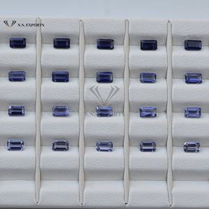 3x5mm Natural Iolite Faceted Octagon Shape Unique Loose Gemstone Exclusive Customized Handmade Product From India Manufacturer - Product Image 3