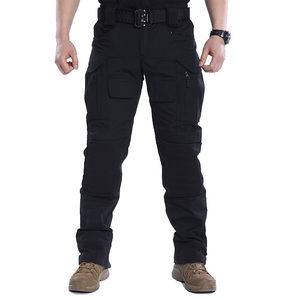 ราคาโรงงานขายส่ง กางเกงคาร์โก้ลำลองผู้ชายคุณภาพสูง ทนทาน มีกระเป๋าหลายช่อง ผ้าฝ้าย 100% แห้งเร็ว รับสกรีนโลโก้ - Product Image 5