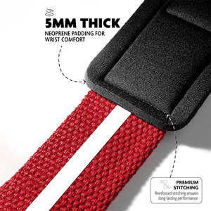 Gym Weightlifting Straps Designed Maximum Grip Support Wrist Comfort Deadlifts Rows Pull Ups <b>Strength</b> <b>Training</b> Low Price Straps - Product Image 3