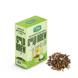 Bolsitas de Té de Marca Privada, Matcha Genmaicha Bajo en Cafeína, Té Florido, 12 Bolsitas por Caja, Cajas de Empaque para Bolsitas de Té - Product Image 1