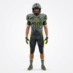 Uniformes de football personnalisés pour jeunes avec une coupe athlétique pour les équipes de jeunes, en mesh extensible - Product Image 1