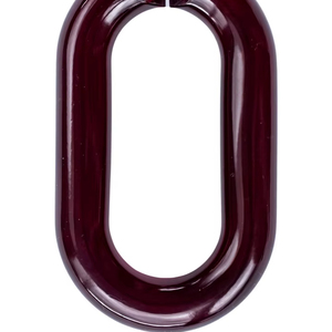 Chaîne de maillons en résine fabriquée à la main, 6 couleurs différentes, accents muraux décoratifs, décoration suspendue artisanale pour la maison - Product Image 1