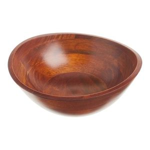 Tazón Redondo de Madera Resistente para Servir Ensaladas y Comida, para la Mesa de la Cocina, el Comedor y Fiestas - Product Image 5