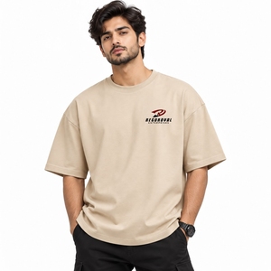 Camisetas Extra Grandes para Hombre, Diseño Personalizado, Algodón Premium, Corte Holgado, Estilo Casual Urbano, Estilo Premium - Product Image 4