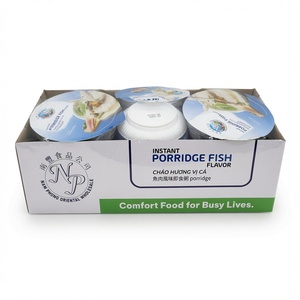 Bol de bouillie de poisson instantanée premium 120g Vietnam OEM Marque privée Prêt en 3 minutes 12 mois - Product Image 3