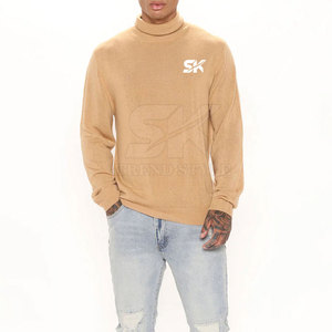 Custom Turtle Neck <b>Plain</b> <b>Sweatshirts</b> <b>Plain</b> Color Turtle Neck <b>Plain</b> <b>Sweatshirts</b> High Quality <b>Sweatshirts</b> For Men - Product Image 4