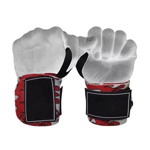 Vendas elásticas para boxeo, soporte de muñeca, protección, vendas para MMA, Muay Thai, Kickboxing, entrenamiento, boxeo, equipo deportivo personalizado. - Product Image 1