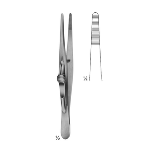 Pinces à artères Fricke 130 mm |   Instrument dentaire en acier inoxydable de qualité supérieure - Product Image 3