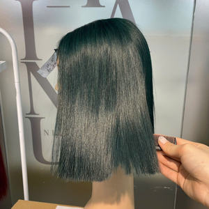 Cabello Virgen Vietnamita LINU de Súper Calidad, Liso Natural, Color Verde, Sedoso, Tejido Doble a Máquina, 100g - Product Image 6