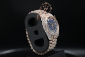 Best Quality Stainless Steel Moissanite Diamond <b>Watch</b> <b>for</b> Luxury Wear Engagement Gifts and Special Celebrations <b>for</b> Sale - Product Image 3