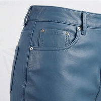 Jupe crayon taille haute en similicuir pour femme, couleur unie, longueur genou, brillante, avec poches, toutes saisons, style tissé
