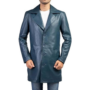 Latest Design Wholesale Cheap Price Men Leather Coat Comfortable Breathable Leather Coat Made In Pakistan - Product Image 1
