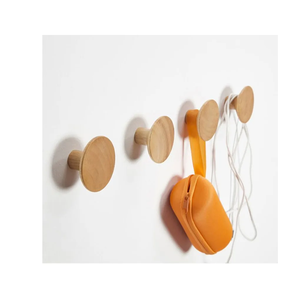 Manufacture Latest Design Solid Handcrafted Amazing Design Wood Wall <b>Hooks</b> 4 Pieces Eco-Friendly home Clothes <b>Hanging</b> <b>Hook</b> - Product Image 4