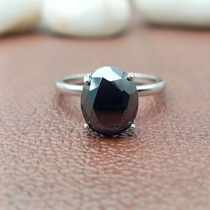 Anillo de Compromiso y Boda D'VINS JEWELS, Diseño Ovalado Moderno, Corte Brillante, Color D, Chapado en Oro Rosa, con Diamantes Cultivados en Laboratorio - Product Image 1