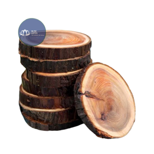 Los Más Vendidos: Posavasos Ecológicos de Madera Natural Glory con Asa, Forma Pulida, para Decoración de Escritorio - Product Image 1