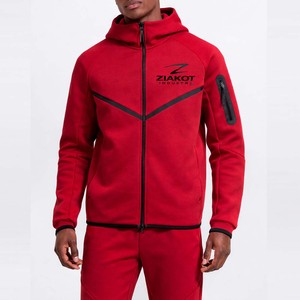 Sudadera con capucha de punto unisex personalizada al por mayor con logotipo personalizado ropa de calle de color sólido para hombres ropa personalizada - Product Image 1