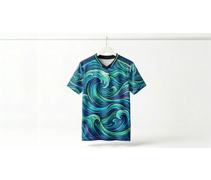 เสื้อยืดออกแบบเองสไตล์สปอร์ต ผ้าโพลีเอสเตอร์นุ่ม สวมใส่สบาย เหมาะสำหรับออกกำลังกาย วิ่ง และกิจกรรมกลางแจ้ง - Product Image 5