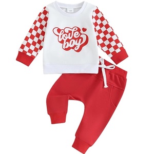 Survêtement bébé 100% coton, 160 g/m², tricoté, couleur unie, coloré, col rond, col en V imprimé, décontracté, fournisseur du Bangladesh. - Product Image 4