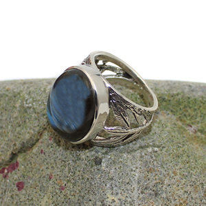 925 Sterling Silver <b>Labradorite</b> <b>Ring</b> Classic Wedding Gift for Everyday Wear - Product Image 3