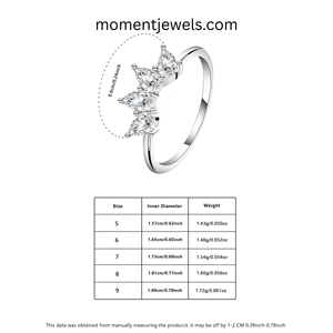 waterproof non tarnish 925 sterling <b>silver</b> <b>crown</b> ring unisex zircon simple minimalist jewelry gift for wedding birthday daily we - Product Image 5