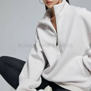 เสื้อสเวตเตอร์ไหมพรมมีฮู้ดสำหรับผู้หญิง ทรงหลวม สวมใส่สบาย เหมาะสำหรับฤดูหนาว มีสีให้เลือกตามสั่ง - Product Image 1