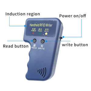 Senses&lot 125kHz EM4100/TK4100 Okuyucu Çoğaltıcı Okuma ve Yazma T5577 Kart Kimlik Anahtarlıkları Gri 125kHz Kartlar için Anahtarlık Etiketi - Product Image 4