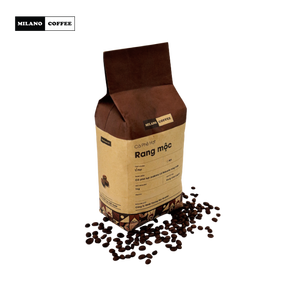 Café Milano 1kg, Tueste Claro, Arábica y Robusta, Granos Enteros, Sin Residuos de Aceite, Mezcla para Cafeteras Automáticas, Suministro OEM - Product Image 3
