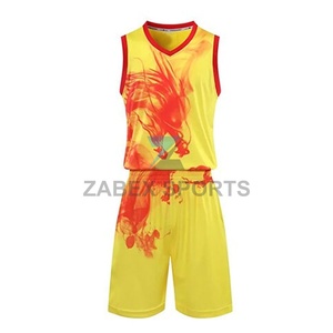 ชุดยูนิฟอร์มบาสเก็ตบอลแบบซับลิเมชั่นคุณภาพสูงสั่งทำพิเศษ พร้อมตัวเลือกไซส์ใหญ่สำหรับสโมสร - ชุดกีฬาแบบปรับแต่งได้ - Product Image 1