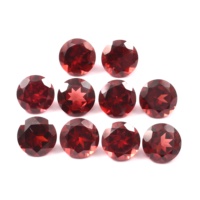 Pierre de naissance en grenat naturel du bangladesh, forme ronde, poire, 5mm, pierre de naissance de janvier, qualité AAA, grenat rouge pour bijoux