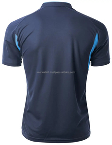 Men Golf for Shirt | <b>Zip</b>-<b>Up</b> Fitted Design Dry-Fit Knitted Fabric Solid Color 100% Cotton for Shirts - Product Image 4