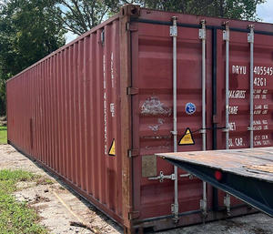 Conteneurs maritimes neufs et d'occasion 20 pieds 40 pieds High Cube pour le stockage de marchandises à vendre, certifiés ISO, étanches au vent et à l'eau, prix avantageux - Product Image 6