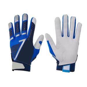 Guantes de Bateo de Béisbol de Cuero Genuino de Alta Calidad, Antideslizantes, Ligeros, Unisex para Jóvenes y Adultos - Product Image 1