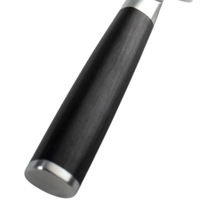 Cuchillo Multiusos de 6 Pulgadas con Hoja Dentada de Acero Inoxidable y Mango Negro, Cuchillo de Cocina para Rebanar Pan, Frutas y Verduras - Product Image 3