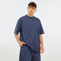 T-shirt d'été personnalisé unisexe grande taille pour adultes, décontracté, uni, tie-dye, brodé, imprimé, en tissu 180gsm/240g