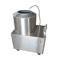 Multifunctionele Food Grade Roestvrijstalen Groente Fruit Schiller Aardappel Schilmachine 30-80kg/u Capaciteit 220V Hoge Efficiëntie