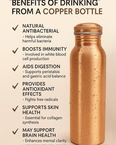 Business growth copper <b>bottle</b> for resellers bulk export private branding and profitable global distribution - Product Image 2