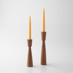 Portavelas de madera único, diseño artístico hecho a mano para decoración moderna del hogar y uso en ocasiones especiales. - Product Image 5