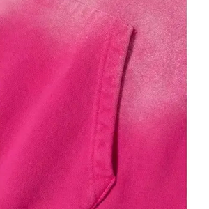 Sudadera unisex de algodón 100% con lavado ácido vintage, corte regular, transpirable, lista para el invierno, bordada, teñida lisa, efecto desgastado por el sol. - Product Image 4