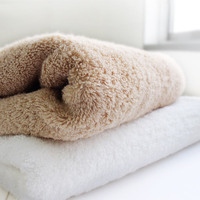 [Personnalisable OEM] Serviette de Bain Compacte 100% Coton Tissé 450 GSM Fabriquée au Japon 50x100cm Jetable Séchage Rapide Écologique