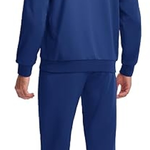 Conjunto Deportivo para Hombre, 100% Algodón, Estilo Urbano, Lavado Ácido, para Gimnasio, Entrenamiento, Fitness, Jogging, con Sudadera y Pantalones Estampados, para Invierno - Product Image 5