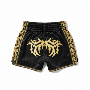 Conjunto Deportivo de 4 Piezas para Hombre, Jersey y Pantalones Cortos Resistentes para Artes Marciales Mixtas, Gimnasio y Entrenamiento, 100% Poliéster, Muay Thai - Product Image 2