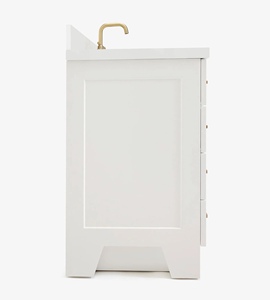 <span class=keywords><strong>Mobile</strong></span> <span class=keywords><strong>Bagno</strong></span> da 43 Pollici con Lavabo a Destra, Marchio Privato Quartus, Solo <span class=keywords><strong>Mobile</strong></span>, 4 Opzioni di Finitura, Vendita all'Ingrosso, Fabbrica Vietnamita - Product Image 3